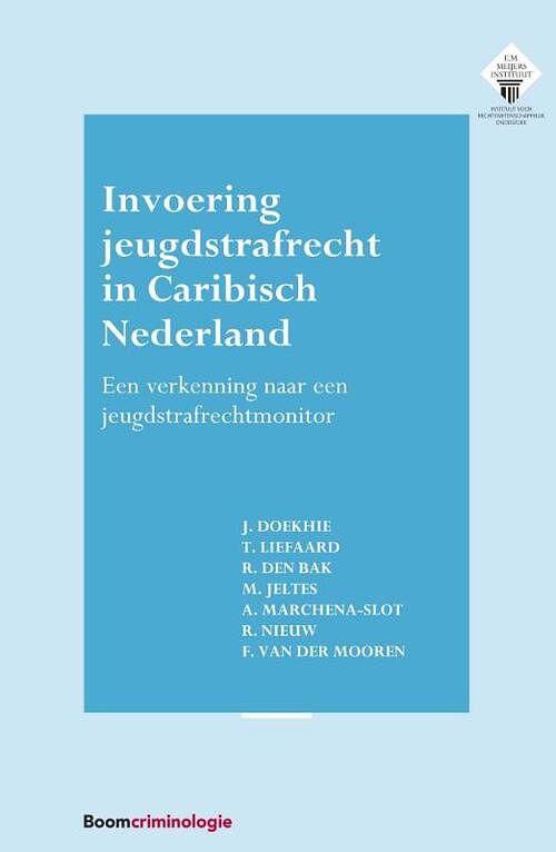 Foto van Invoering jeugdstrafrecht in caribisch nederland - a. marchena-slot - paperback (9789462361515)