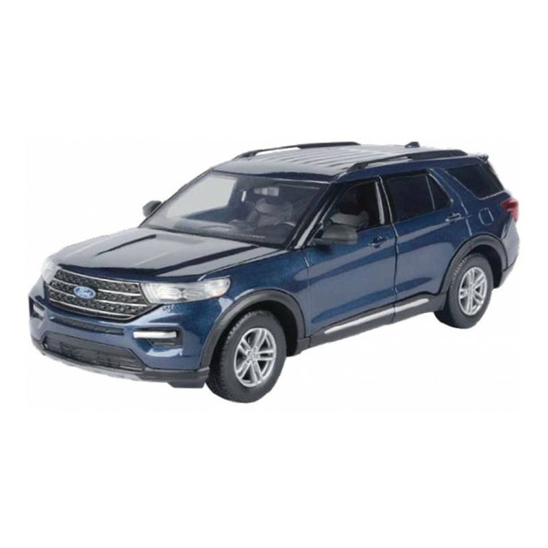 Foto van Maisto modelauto ford explorer xlt - blauw - schaal 1:24 - speelgoed auto'ss