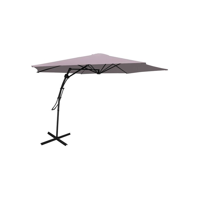 Foto van Feel furniture - zweefparasol - 3 meter - taupe