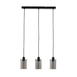 Foto van Light & living - hanglamp vancouver - 65x12x18.5 - zwart