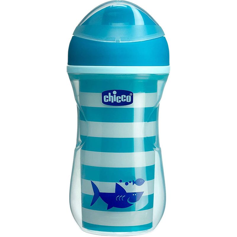 Foto van Chicco drinkbeker active jongens 266 ml blauw