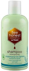 Foto van Bee honest shampoo rozemarijn & cipres