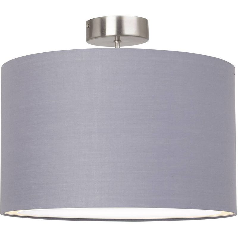 Foto van Brilliant 13291/22 claire plafondlamp spaarlamp e27 60 w ijzer, grijs