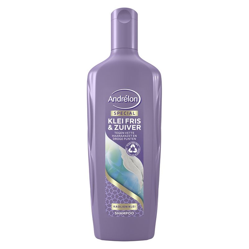 Foto van 1+1 gratis | andrelon special shampoo klei fris & zuiver 300ml aanbieding bij jumbo