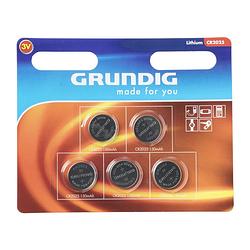 Foto van Grundig knoopcel batterijen cr2025 - set van 5