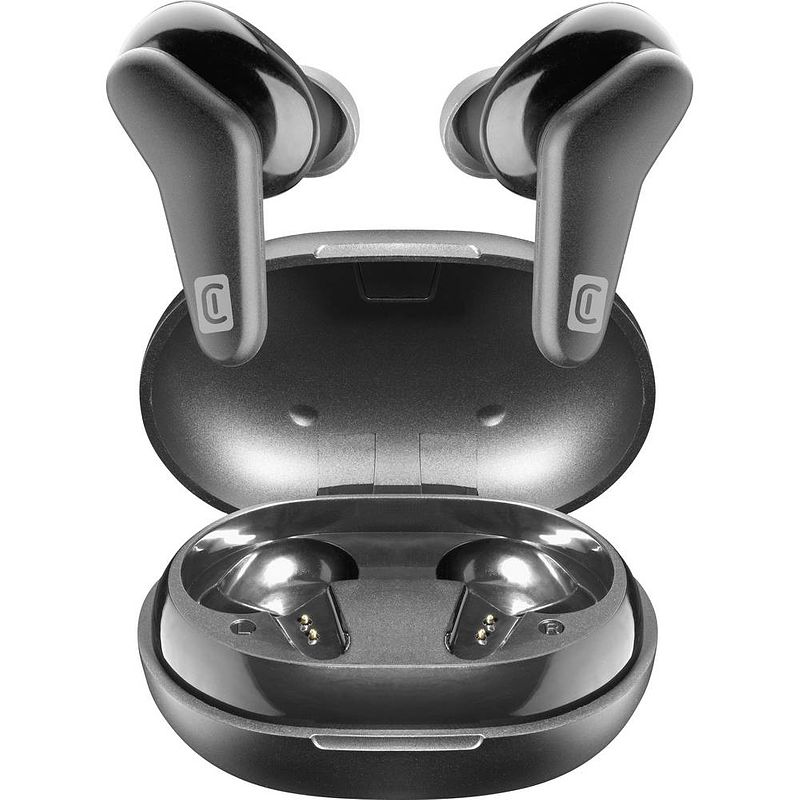 Foto van Cellularline btharktwsk in ear headset bluetooth zwart touchbesturing, volumeregeling