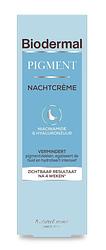 Foto van Biodermal pigment nachtcrème met niacinamide & hyaluronzuur