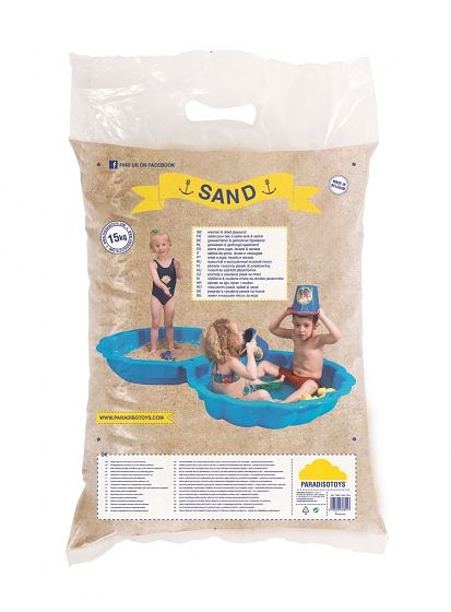 Foto van Paradiso toys speelzand 15 kg naturel