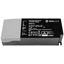 Foto van Deko light basic, dim, cv, 24v 2,5-25w led-driver constante spanning 25 w 105 - 1040 ma 24 v