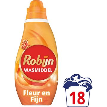 Foto van Robijn specials vloeibaar wasmiddel fleur & fijn 18 wasbeurten bij jumbo