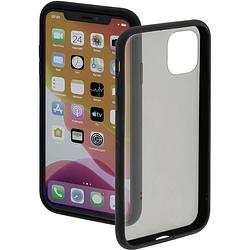 Foto van Hama invisible backcover apple iphone 12, iphone 12 pro zwart, transparant