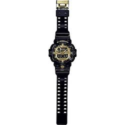 Foto van Casio quartz horloge ga-710gb-1aer (l x b x h) 57.5 x 53.4 x 18.4 mm zwart materiaal (behuizing): hars materiaal (armband): hars