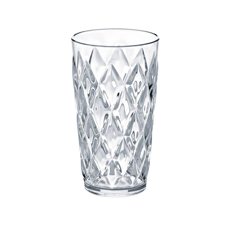 Foto van Koziol drinkglas chrystal l 450 ml thermoplast transparant