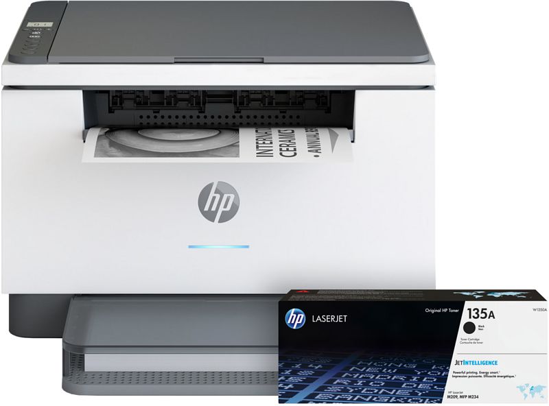 Foto van Hp laserjet mfp m234dw + 1 extra set toners