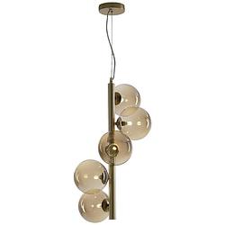 Foto van Eco-light pendelleuchte 9120-s5 go hanglamp g9 champagne