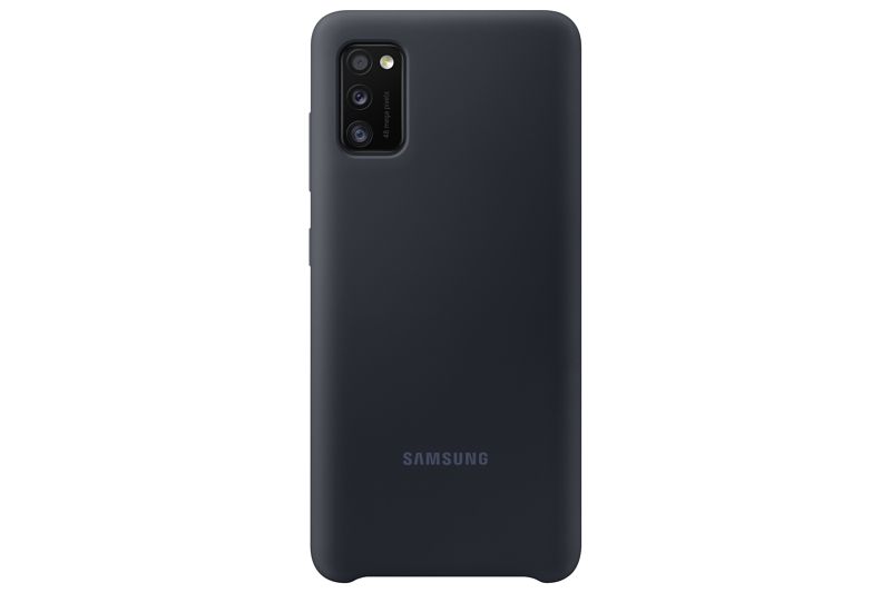 Foto van Samsung galaxy a41 siliconen back cover zwart