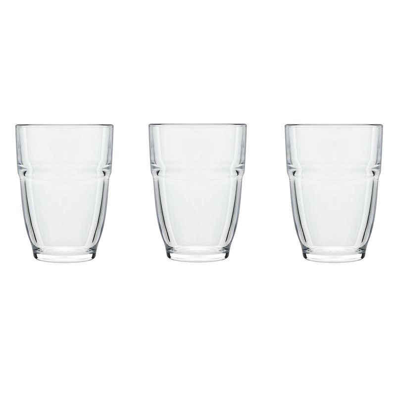 Foto van 6x stuks waterglazen/drinkglazen 265 ml - drinkglazen