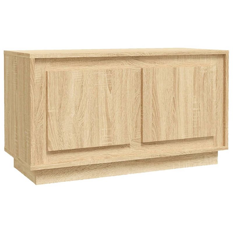 Foto van Vidaxl tv-meubel 80x35x45 cm bewerkt hout sonoma eikenkleurig