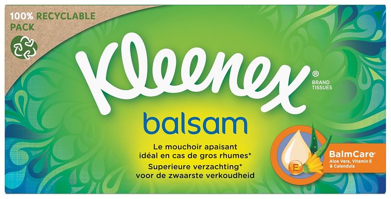 Foto van Kleenex balsam tissues bij jumbo