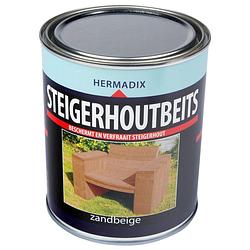 Foto van Hermadix - steigerh.beits zand beige 750 ml