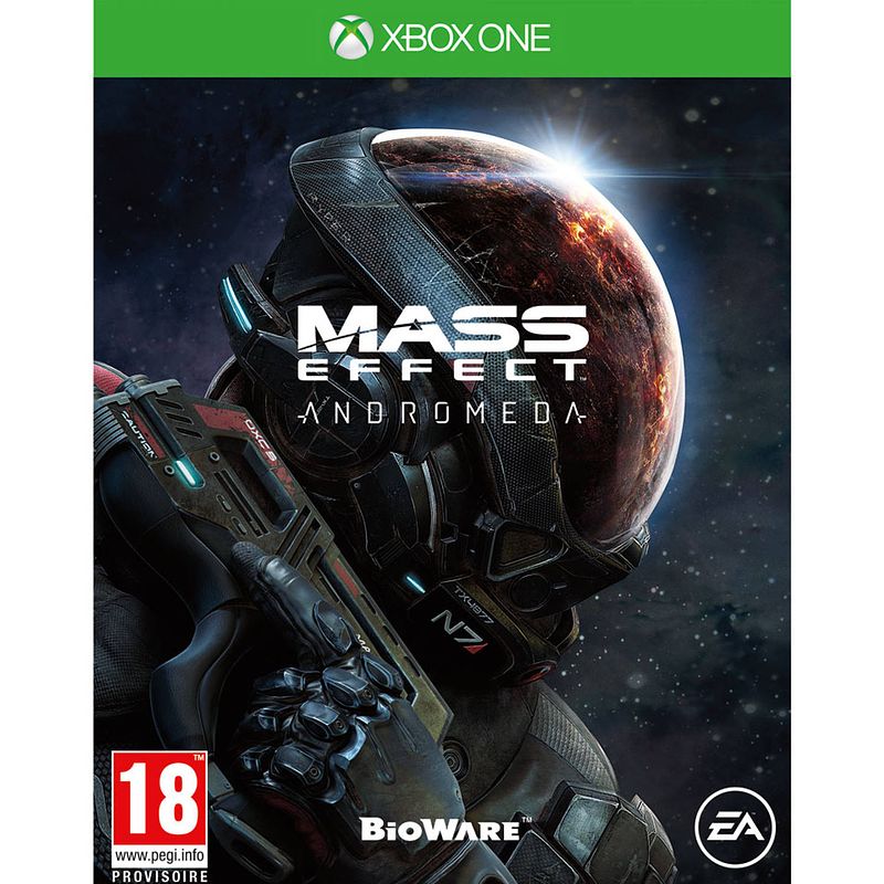 Foto van Xbox one mass effect andromeda