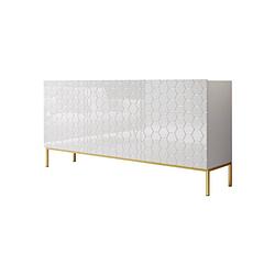 Foto van Meubella dressoir harvey - wit - 160 cm