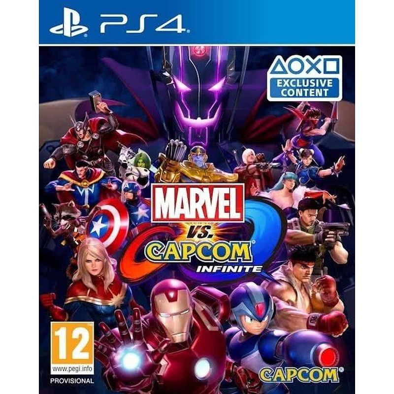 Foto van Ps4 marvel versus capcom infinite