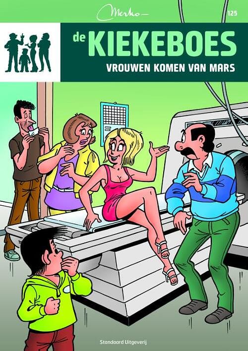 Foto van De kiekeboes 125 - vrouwen komen van mars - merho - paperback (9789002238925)