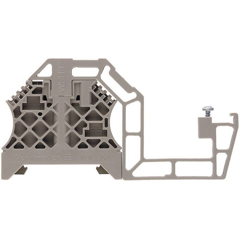 Foto van Railhouder voor de verzamelrail 10 x 3 mm weidmüller wsh 1 1068700000-1 1 stuk(s)