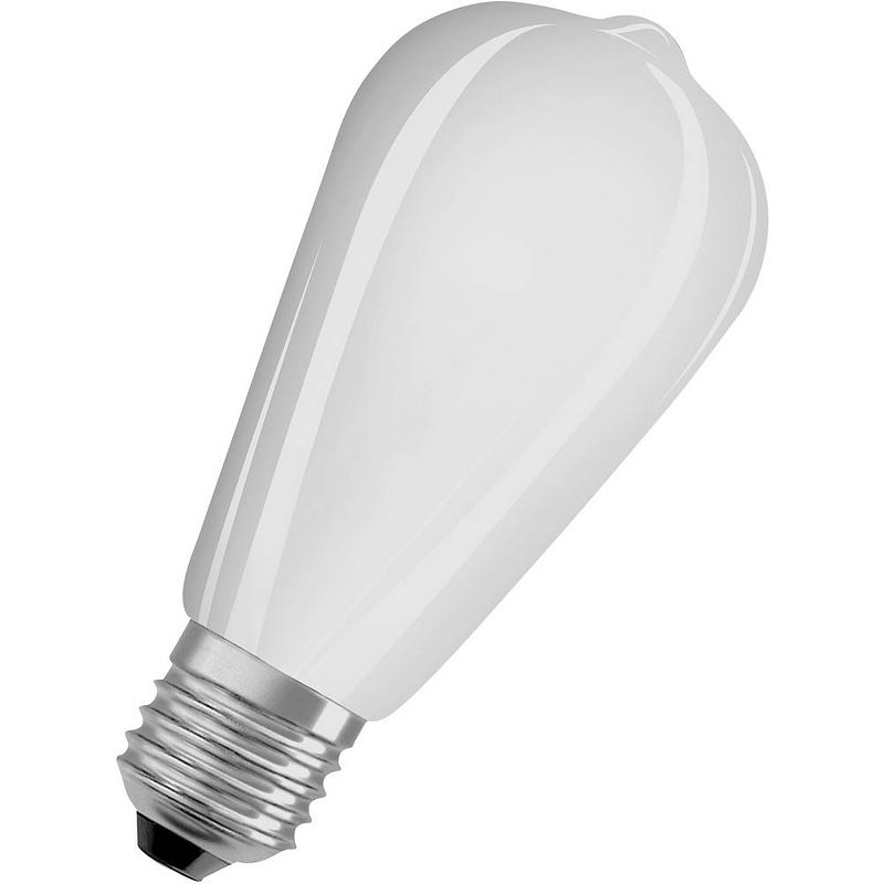 Foto van Osram 4058075434363 led-lamp energielabel e (a - g) e27 peer 6.5 w = 55 w warmwit (ø x l) 64 mm x 143 mm 1 stuk(s)