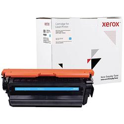 Foto van Xerox everyday toner single vervangt hp 655a (cf451a) cyaan 10500 bladzijden compatibel toner