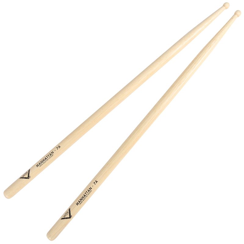 Foto van Vater vavh7aw manhattan hickory drumstokken met houten tip