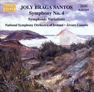 Foto van Santos: symphony no.4/symphonic variations - cd (0636943523322)