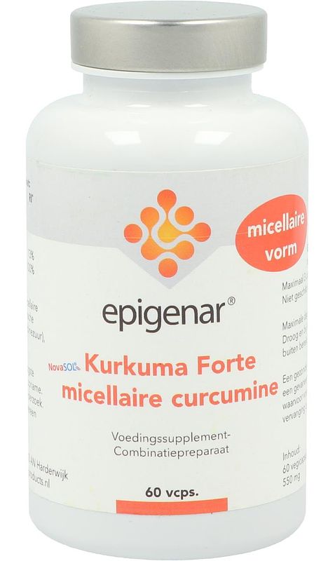 Foto van Epigenar support kurkuma forte 450mg capsules