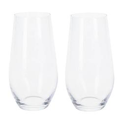 Foto van 4x grote waterglazen kristalglas transparant 580 ml - drinkglazen