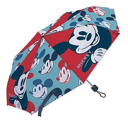 Foto van Disney paraplu mickey mouse junior 52 cm polyester rood