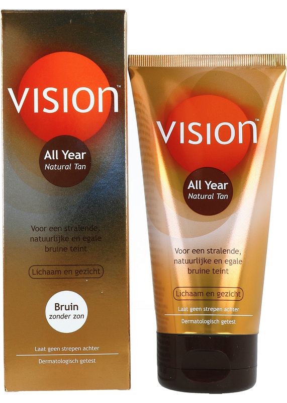 Foto van Vision all year natural tan lotion