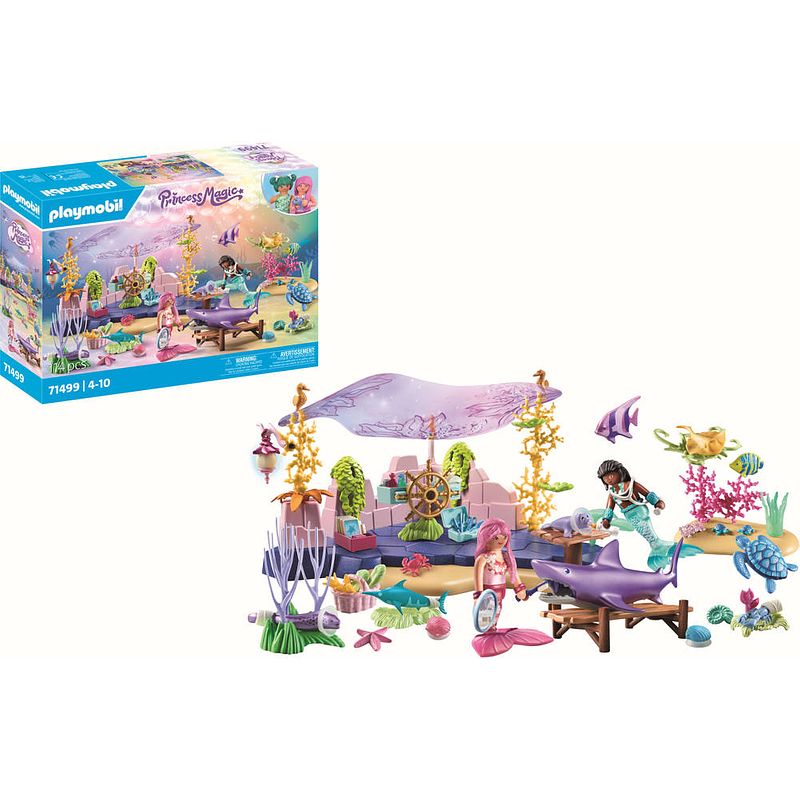 Foto van Playmobil princess magic zeemeermin dierenverzorging 71499