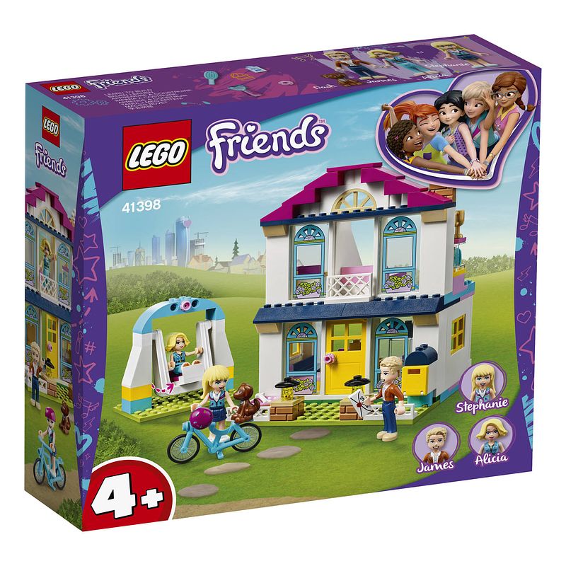 Foto van Lego friends 4+ stephanie's huis - 41398