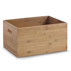 Foto van Zeller - storage box, bamboo