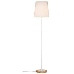 Foto van Paulmann neordic stellan 79634 staande lamp led e27 20 w wit, hout