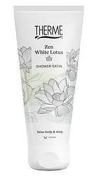 Foto van Therme zen white lotus shower satin