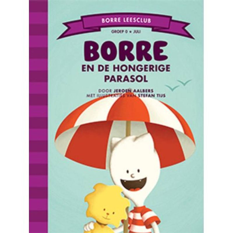 Foto van Borre en de hongerige parasol - borre leesclub