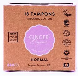 Foto van Ginger organic tampons normal