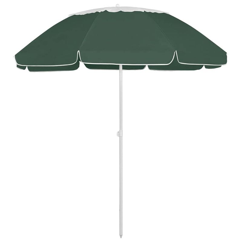 Foto van Vidaxl strandparasol 300 cm groen