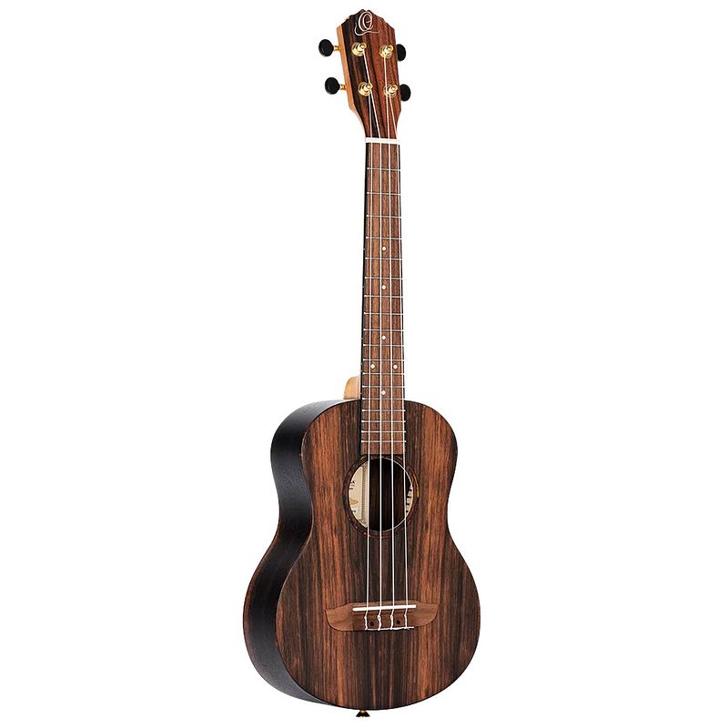 Foto van Ortega rueb-te timber series natural tenor ukelele met gigbag