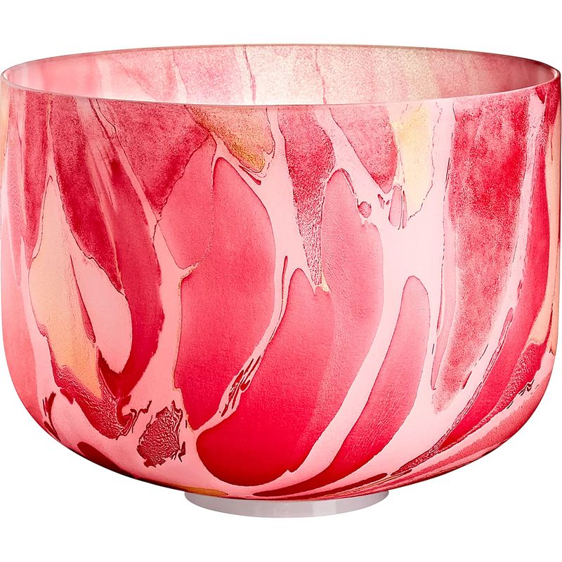 Foto van Meinl mcsb10c sonic energy marble crystal singing bowl klankschaal 10 inch, noot c4