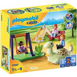 Foto van Playmobil playmobil 1.2.3 - speelplaats 71157