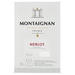 Foto van Montaignan merlot box 2, 25l bij jumbo