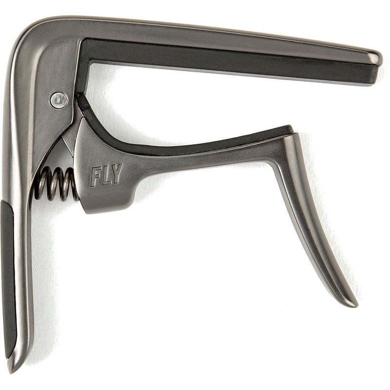 Foto van Dunlop 67fgm trigger fly capo classical gun metal capo voor klassieke gitaar